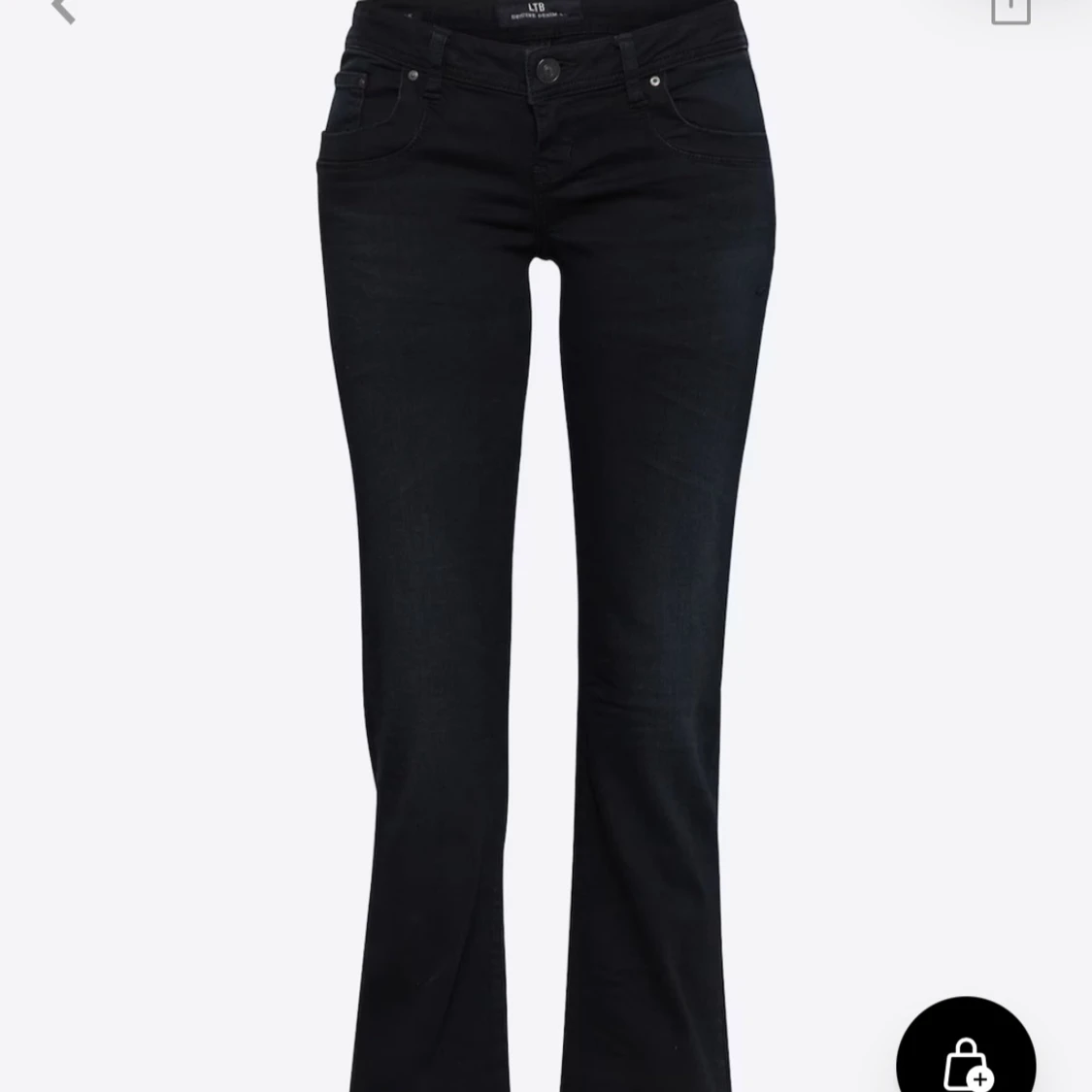 Svarta bootcut jeans från ltb