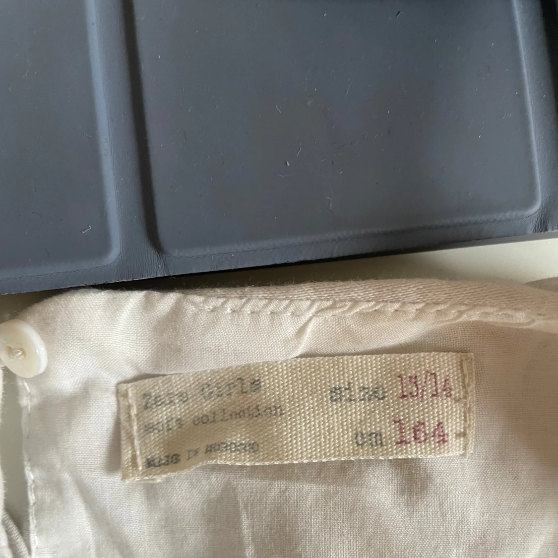 Vit och gul blommig långklänning Zara Girls - 3