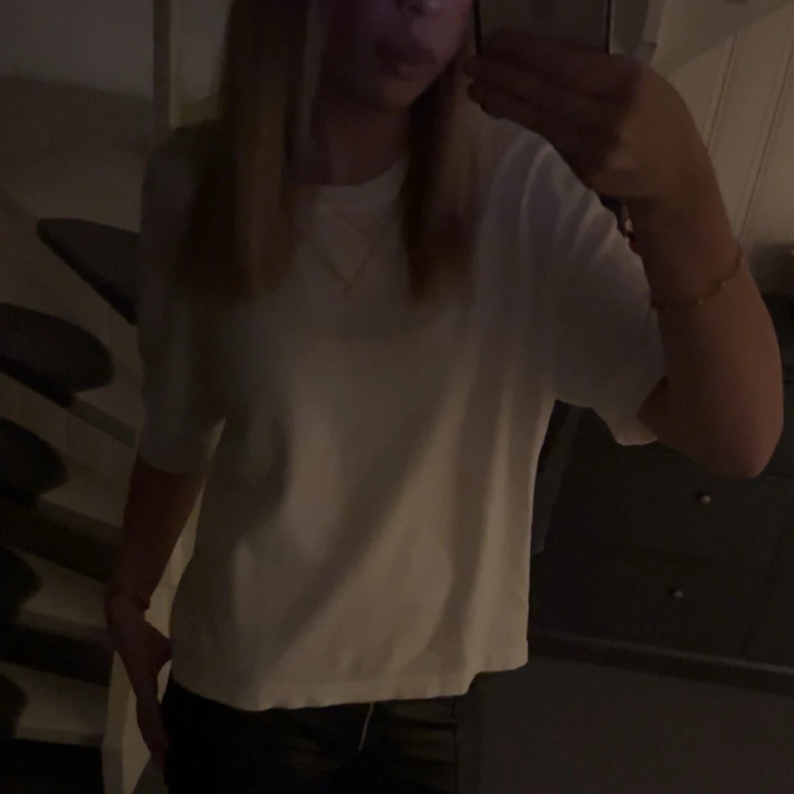 Vit t-shirt från Vero Moda
