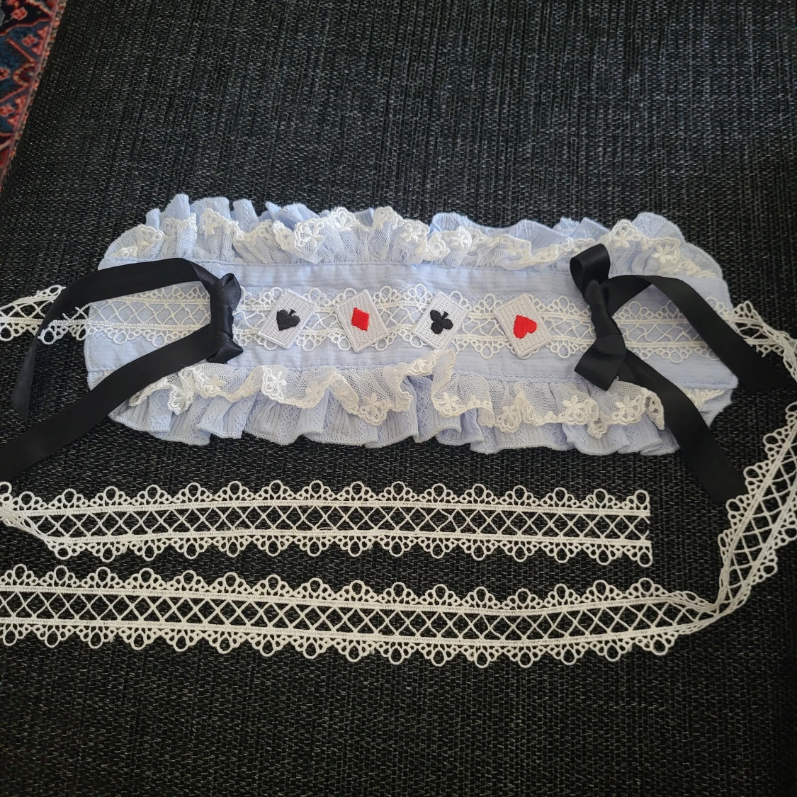 taobao ljusblå headress egl