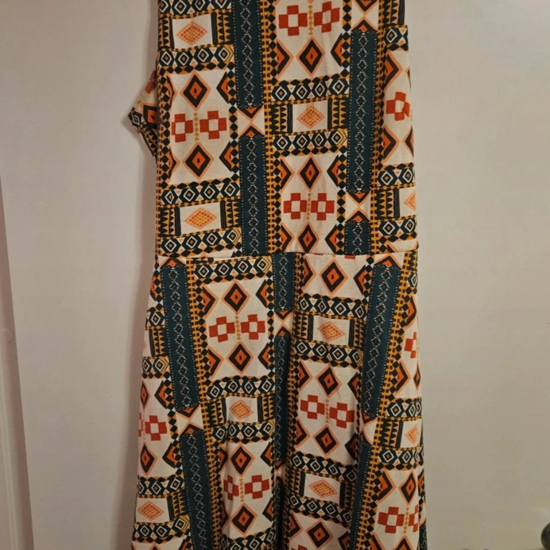 Mönstrad klänning från H&M