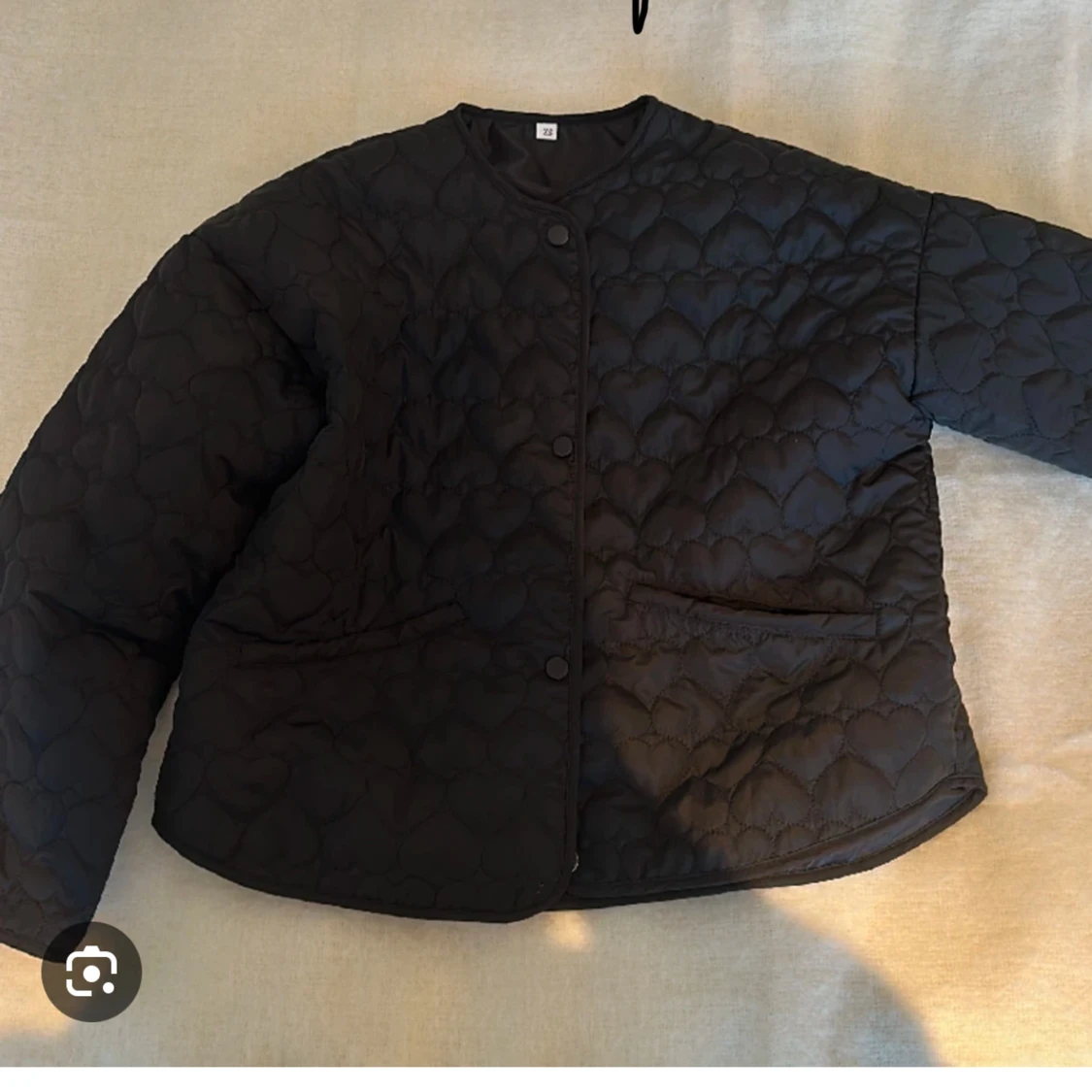 Svart quiltad jacka från Zara - 1