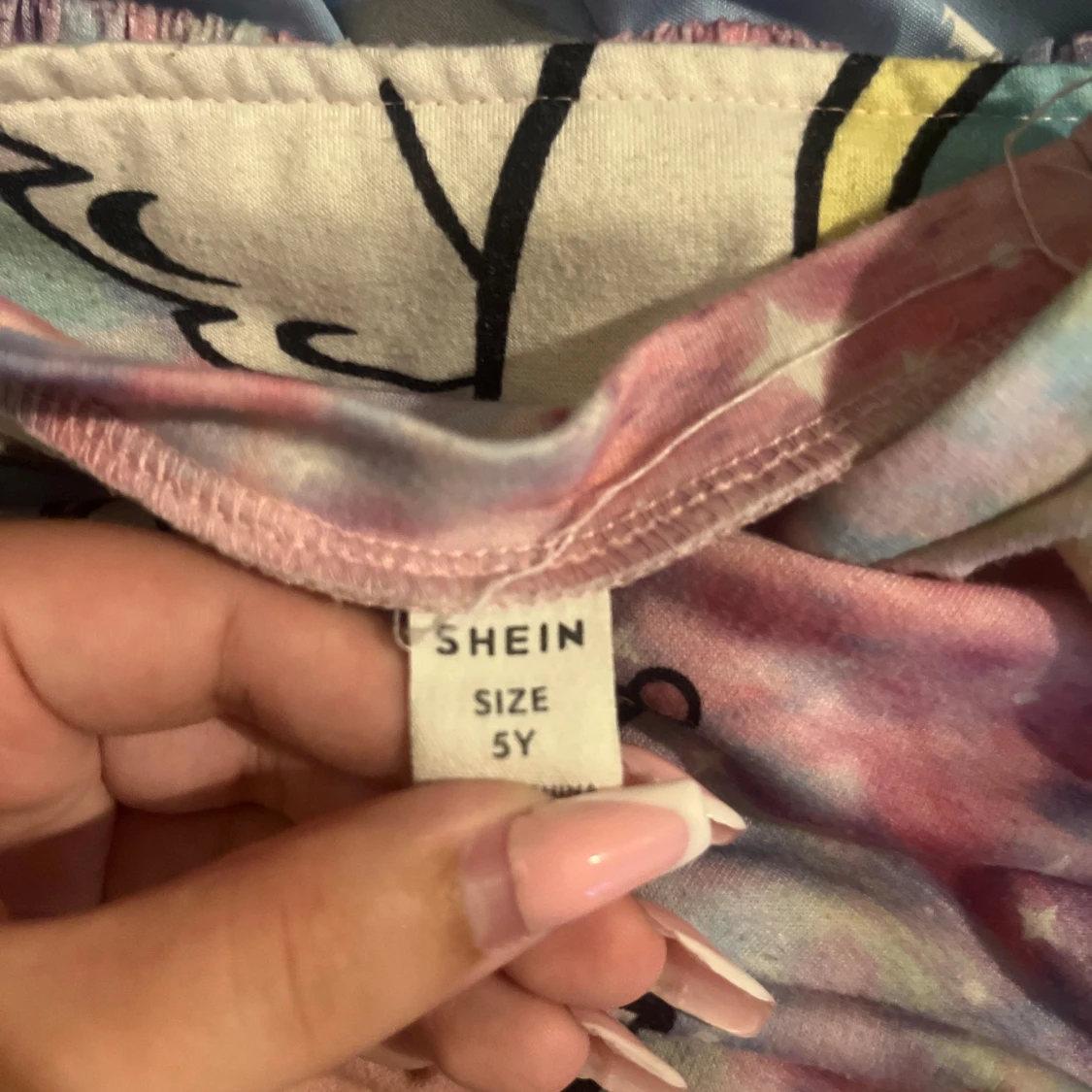 Pastellfärgad unicorn-kjol från SHEIN (barnkläder) - 2