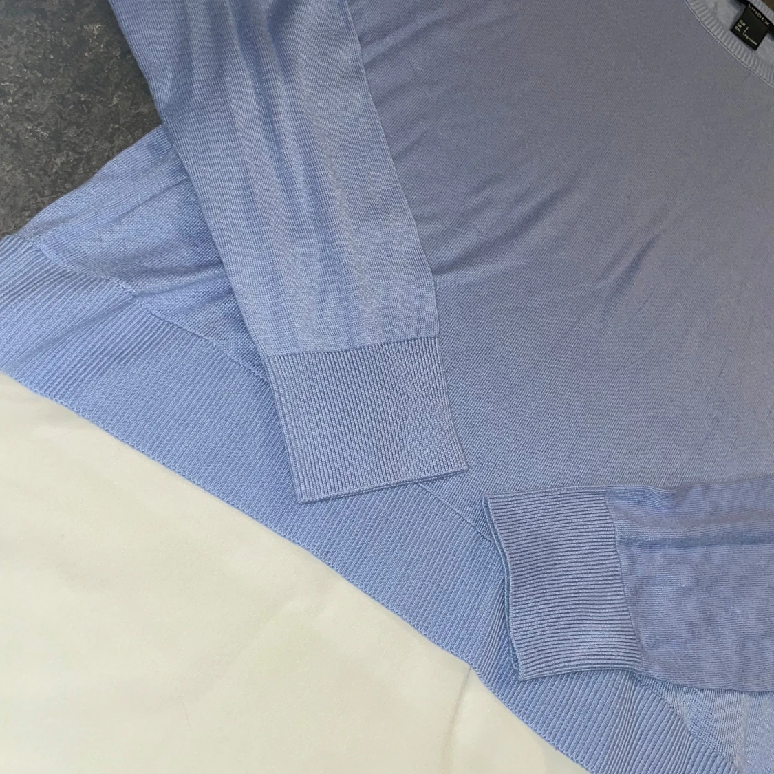 Ljusblå långärmad tröja från Lindex - 3