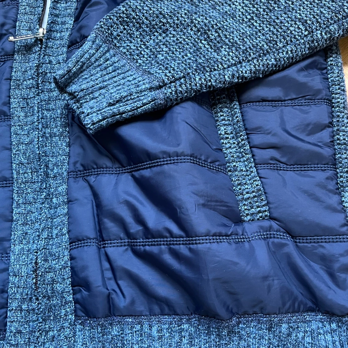 Blå cardiganjacka - 3