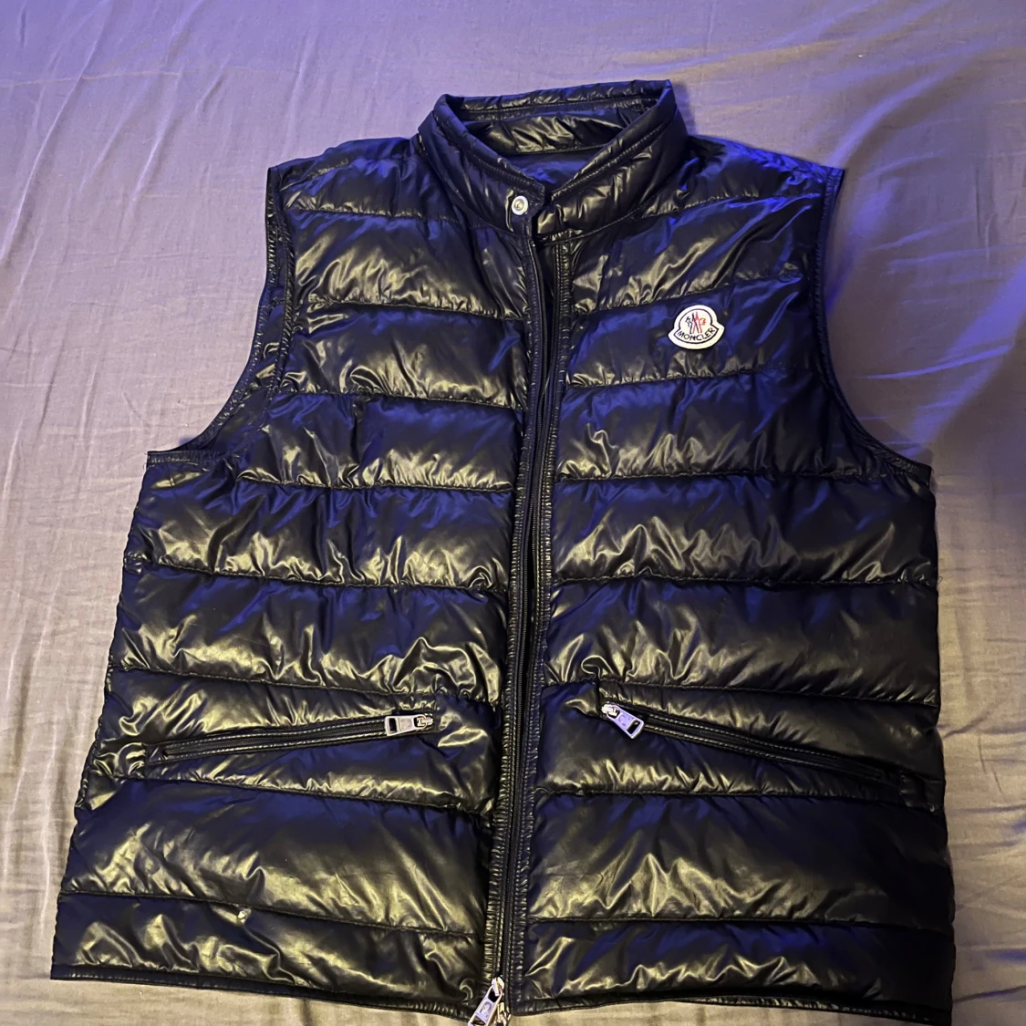 Svart Moncler gui väst - 1