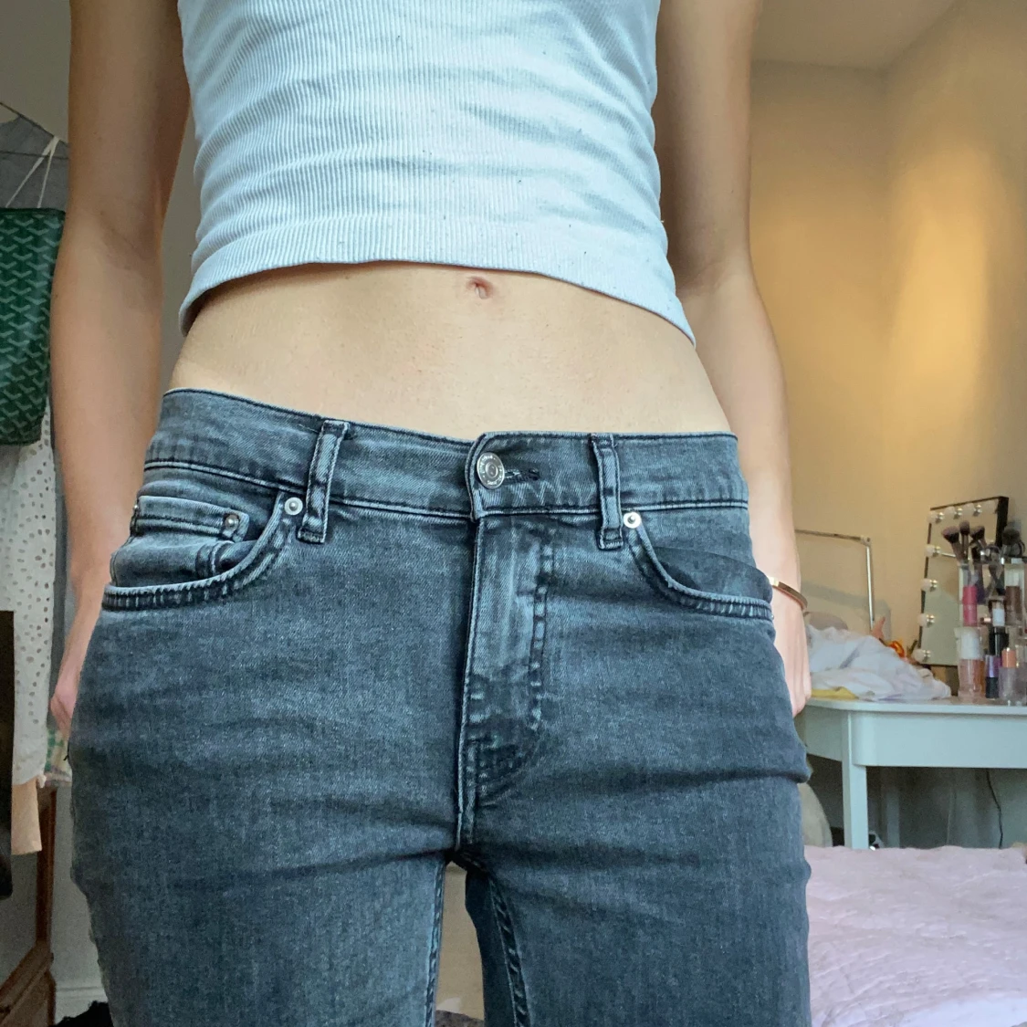 Low waist jeans från Gina Tricot - 2