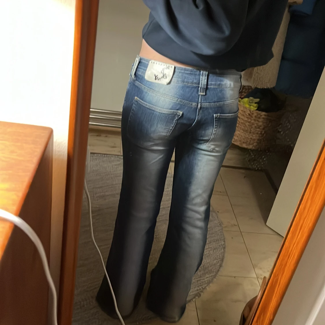 Blå Weekday jeans - 1