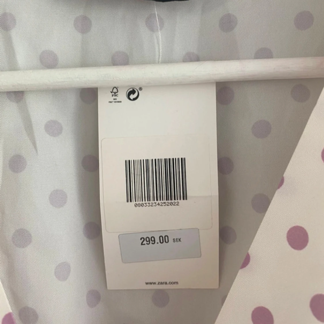  prickig blus från Zara - 2