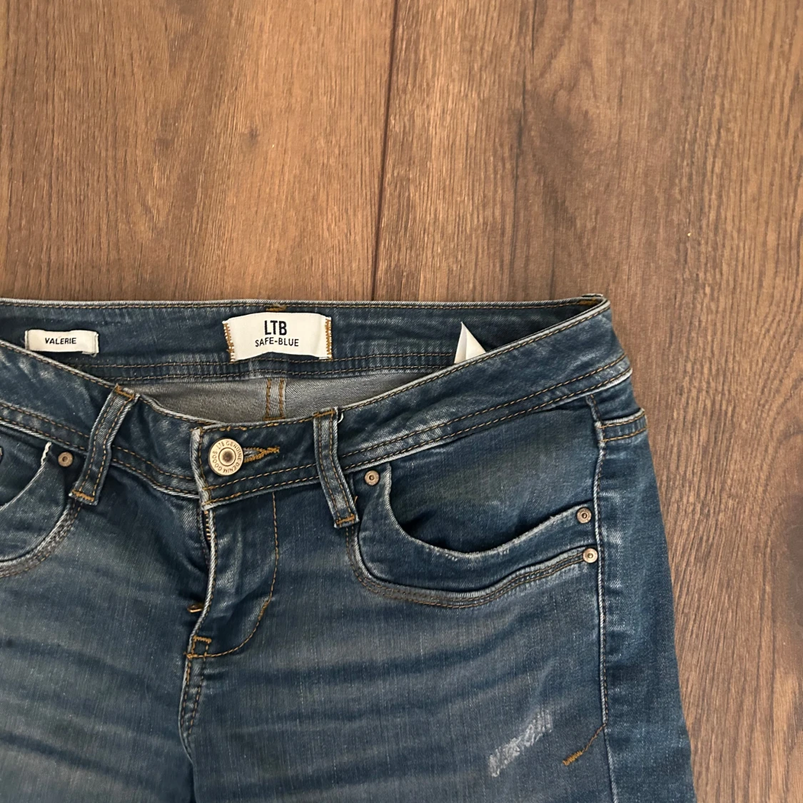 Blå bootcut jeans från LTB - 2