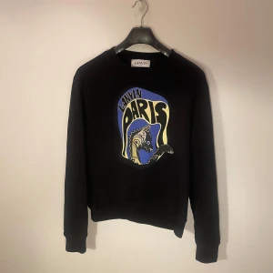 Lanvin sweatshirt Size M - Använd utan defekter | storlek M | Svart med tryck | vid frågor kontakta privat |