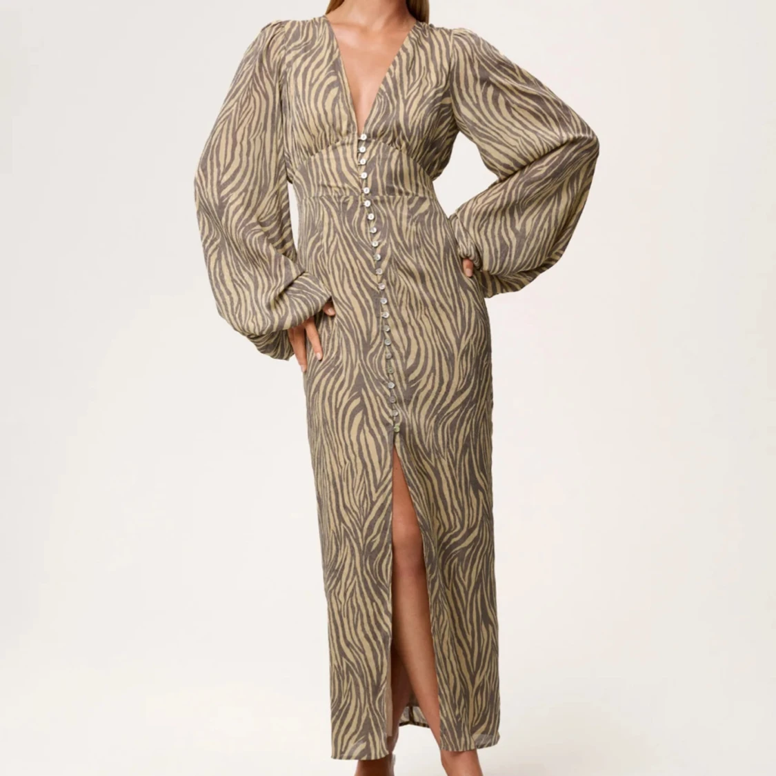 Zebramönstrad adoore klänning