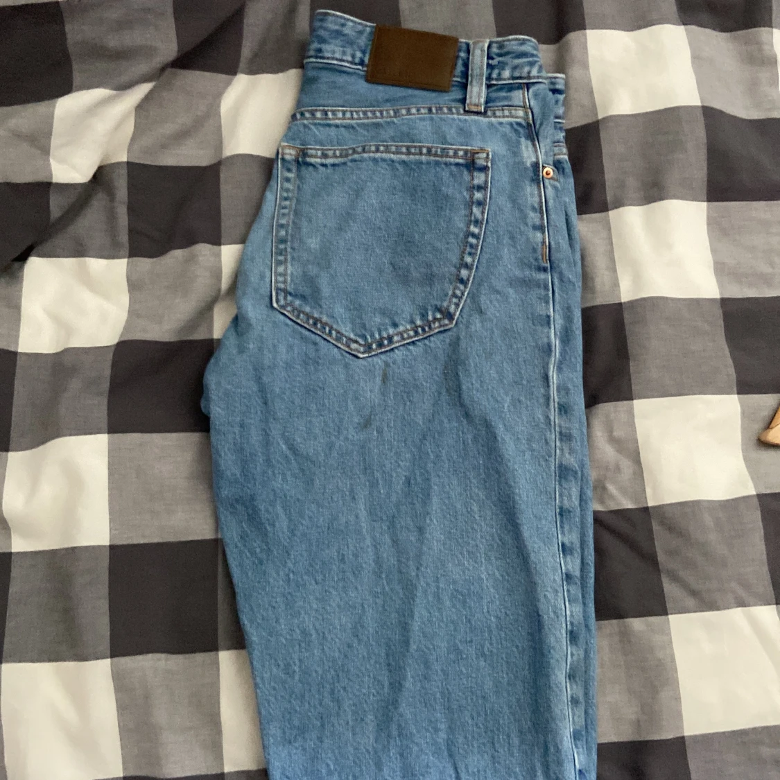 Blå raka jeans från Vaillent M - 3