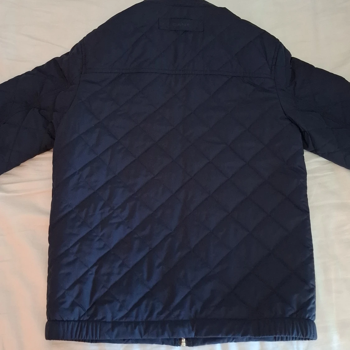 Mörkblå gant jacka - 1