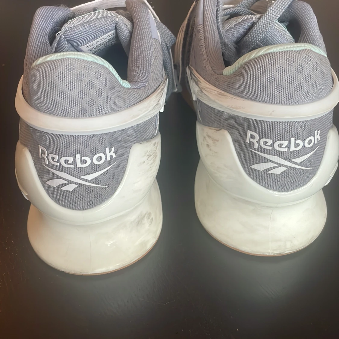 Grå Reebok Legacy Lifter träningsskor - 1