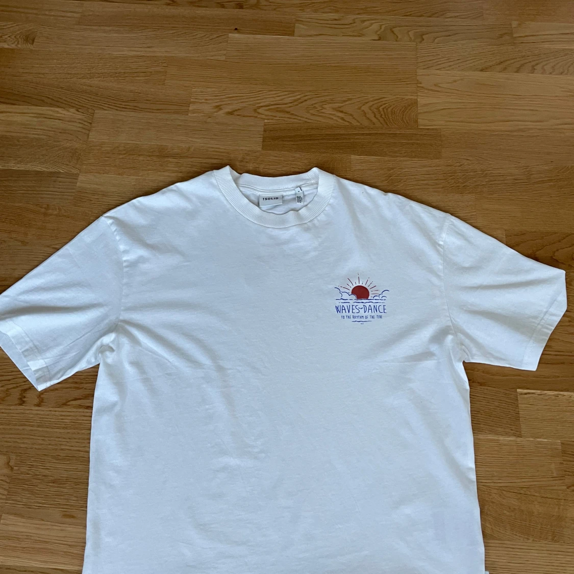 Vit t-shirt från Solid - 2