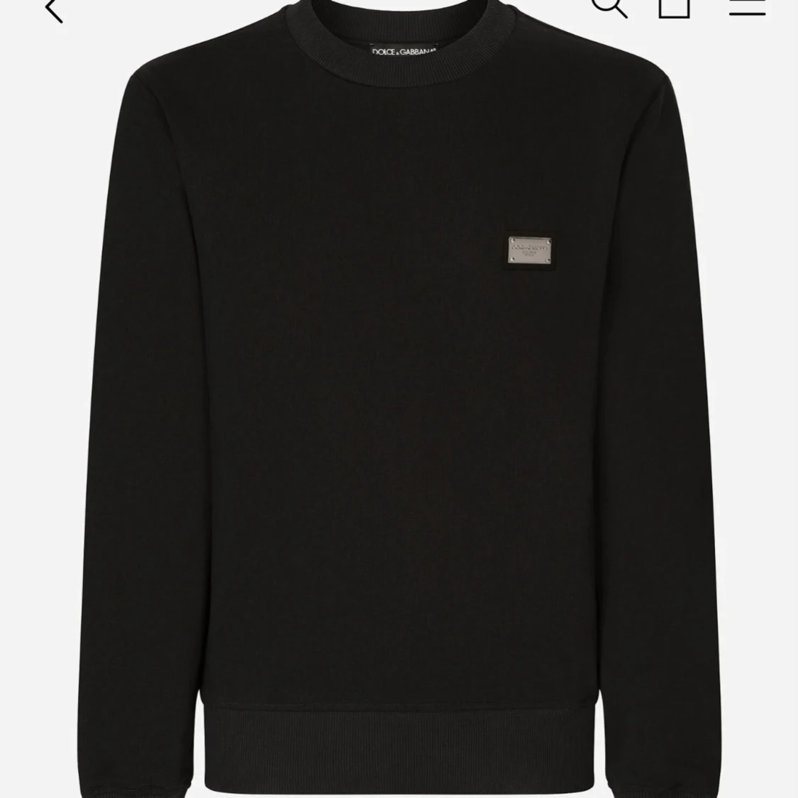 Svart tröja från Dolce & Gabbana