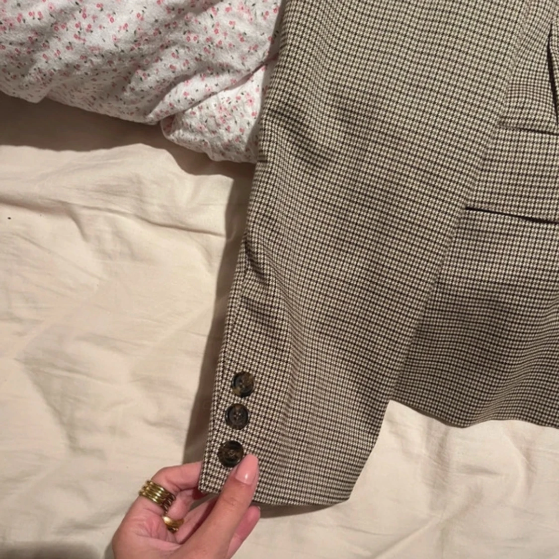 Rutig blazer / kostym  - 3