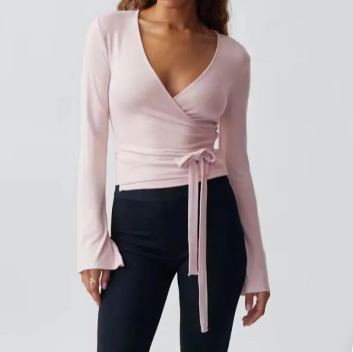 Rosa omlott tröja från Gina tricot - 2