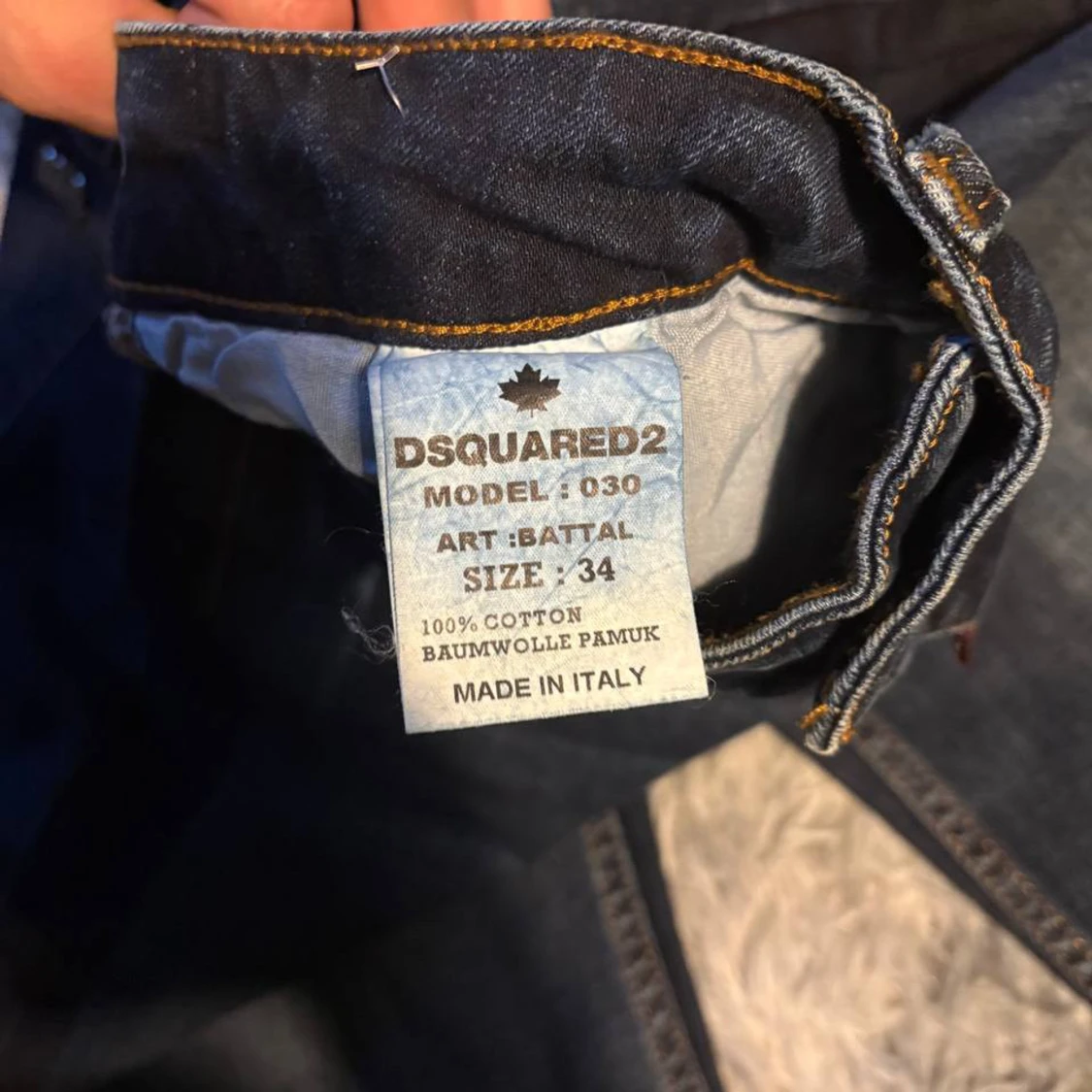 Mörkblå jeans från Dsquared2 - 3