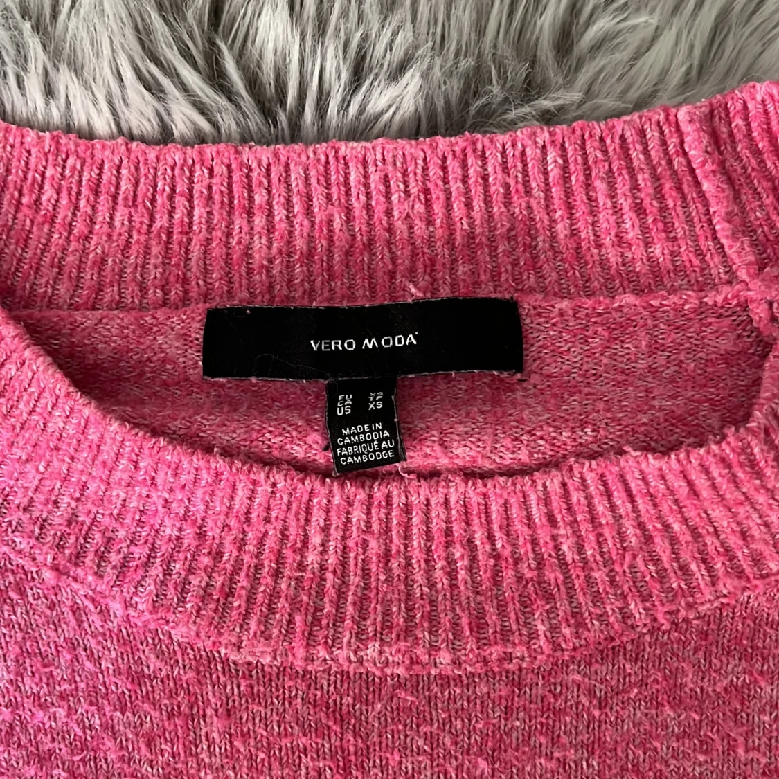 Rosa stickad tröja från Vero Moda!🩷 - 2