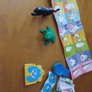 Mumin - Små figurer från kinder ägg 