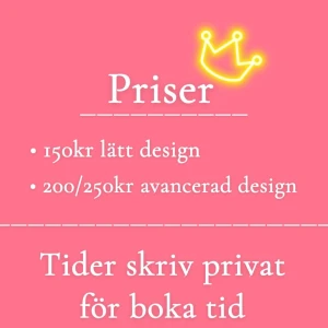 Gelénaglar Sthlm 150-250kr - Ett set långa gelénaglar med klassisk fransk design. Stockholm-Vallentuna📍(150-250kr)