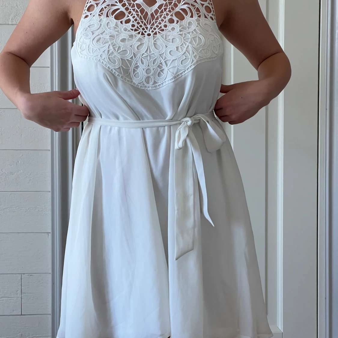 Vit klänning  - 2
