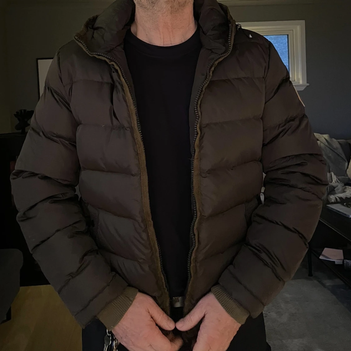 Brun pufferjacka från Scotch & Soda