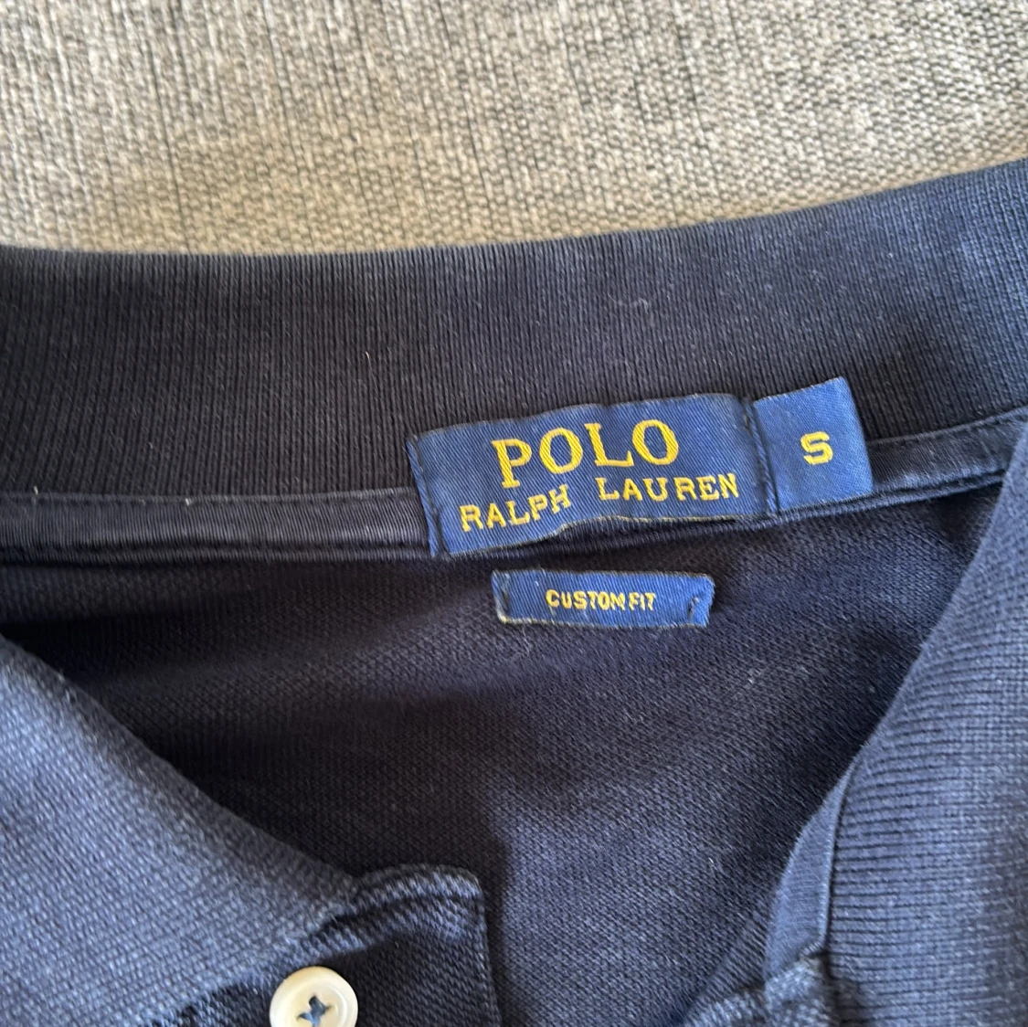 Blå pikétröja från Ralph Lauren - 1