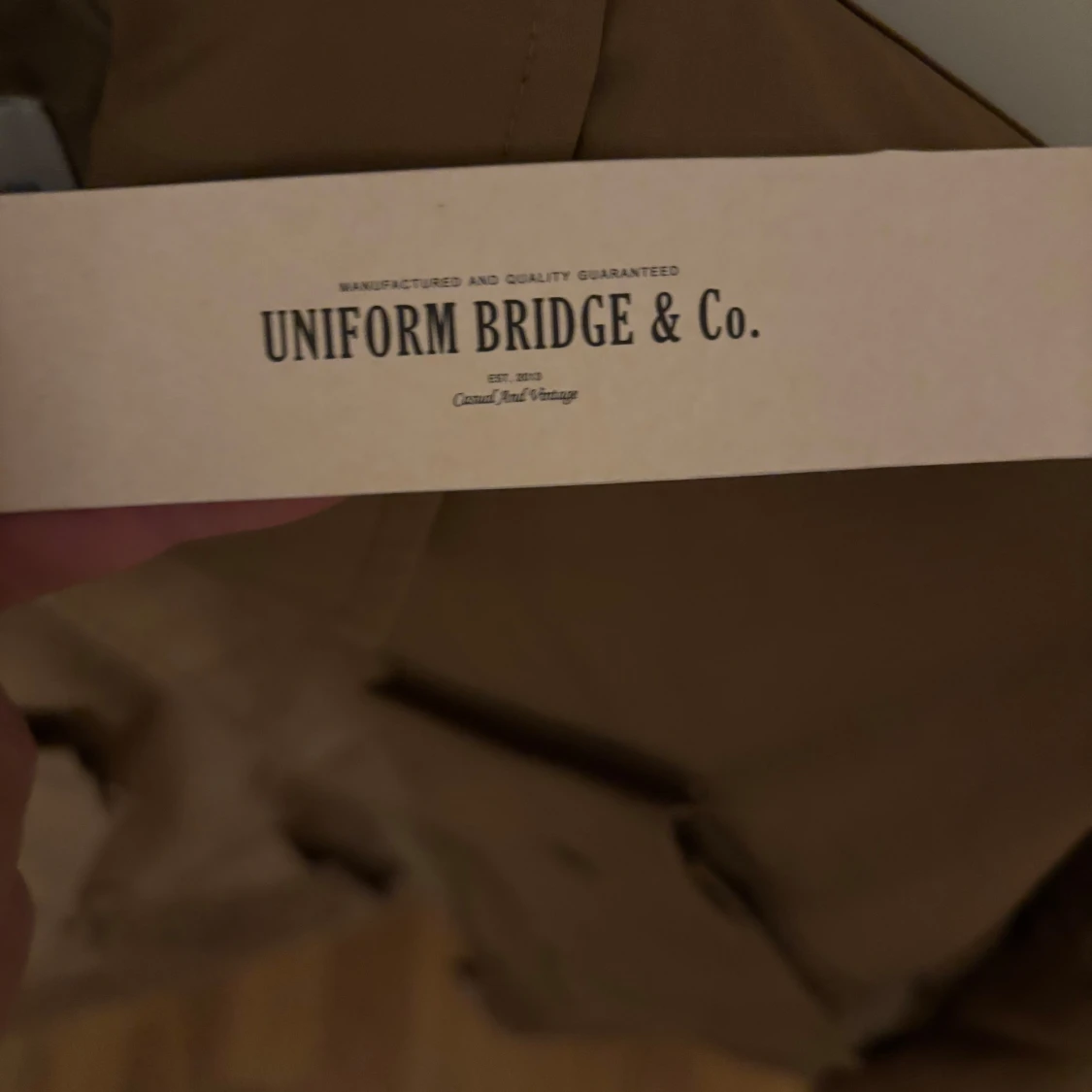 Brun jacka från Uniform Bridge - 1