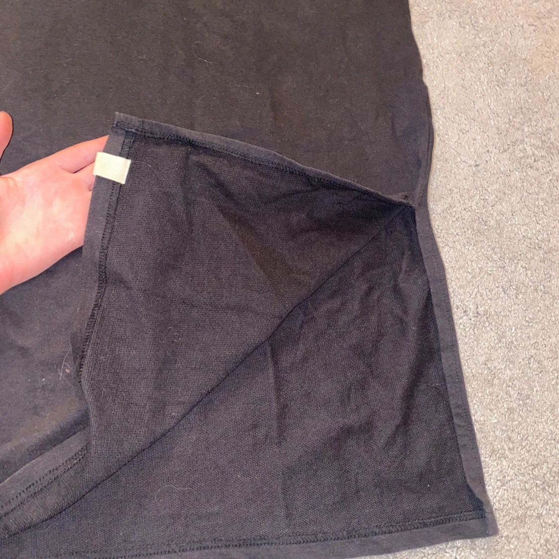 Svart långärmad klänning från I dig denim - 4