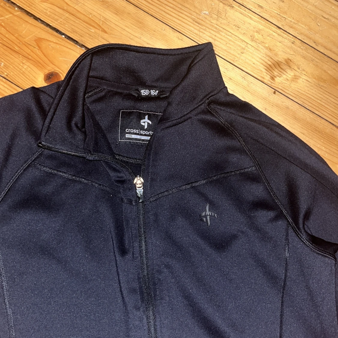 Svart vindjacka (158-164) - 2