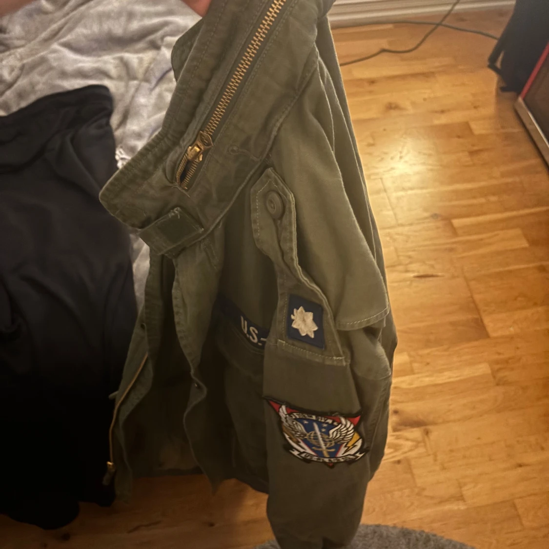 Olivgrön M65 combatjacka Polo Ralph Lauren - 3
