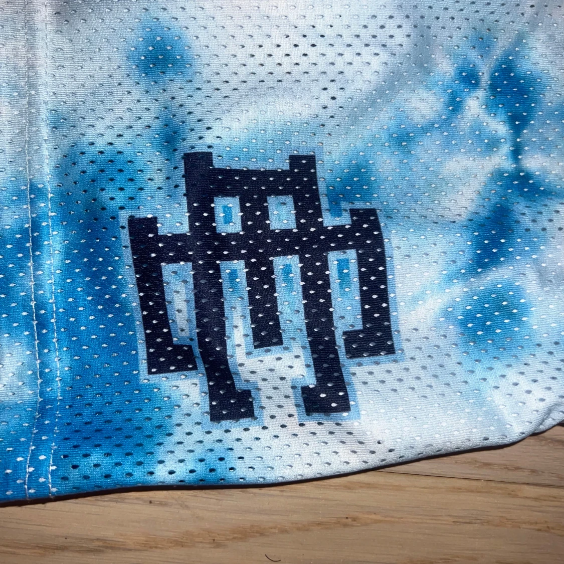 Blåvita meshshorts från EE - 1