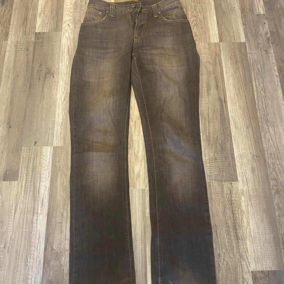 Mörkgrå jeans från Nudie Jeans - 2