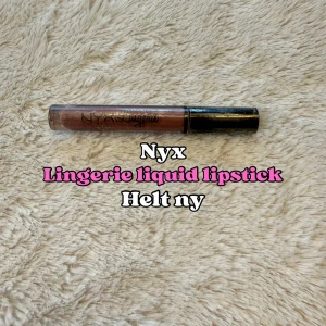 Nyx lila läppstift  - Jättefint lila flytande läppstift ifrån Nyx. Nytt och oanvänt.💕Skriv jättegärna ett omdöme efteråt. Snabb leverans. 🚚 