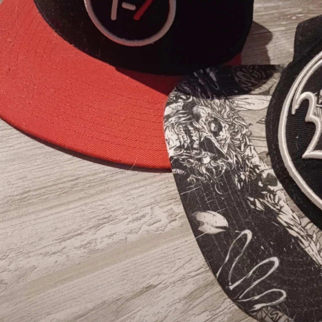 Svart Batman-keps med tryck - 1