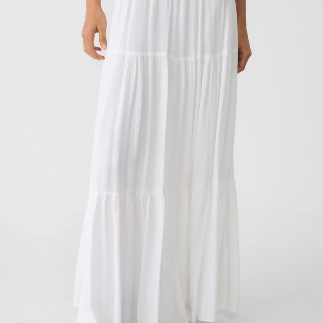 Vit långkjol  - 91