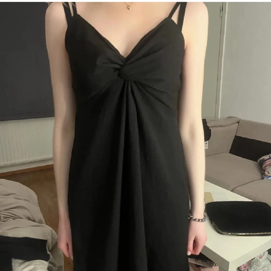 Svart klänning från hm