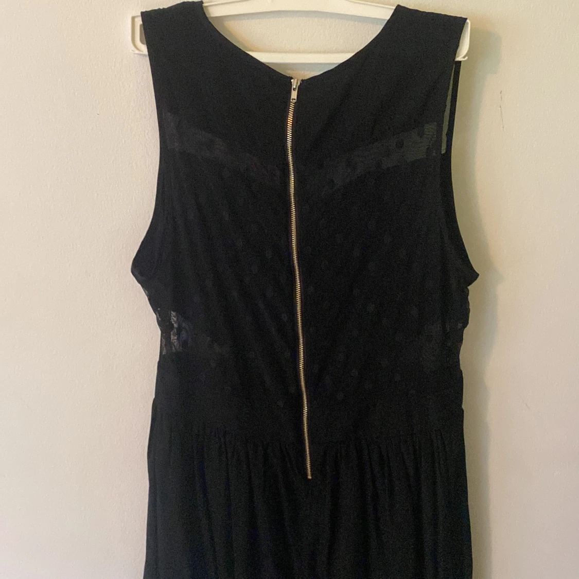 Svart prickig klänning R&D Label - 3