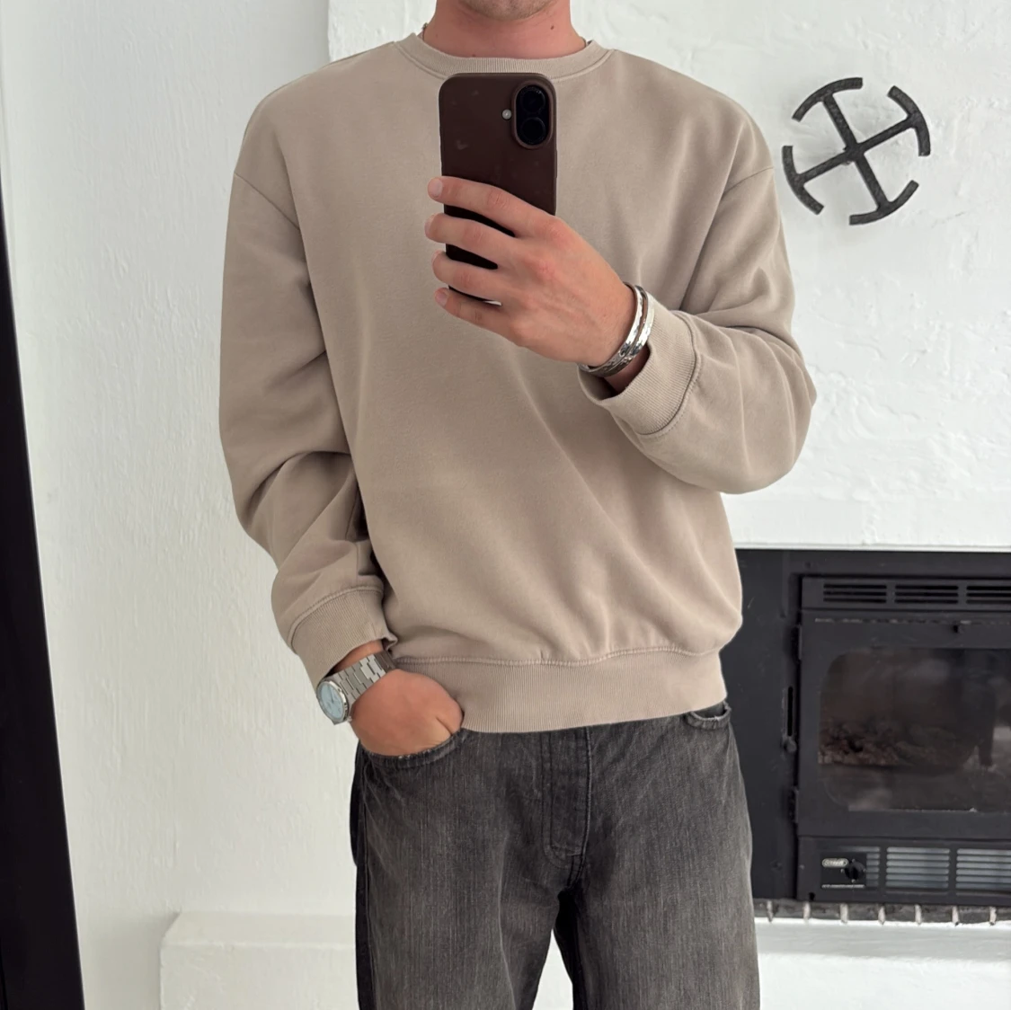 Relaxed sweatshirt h&m