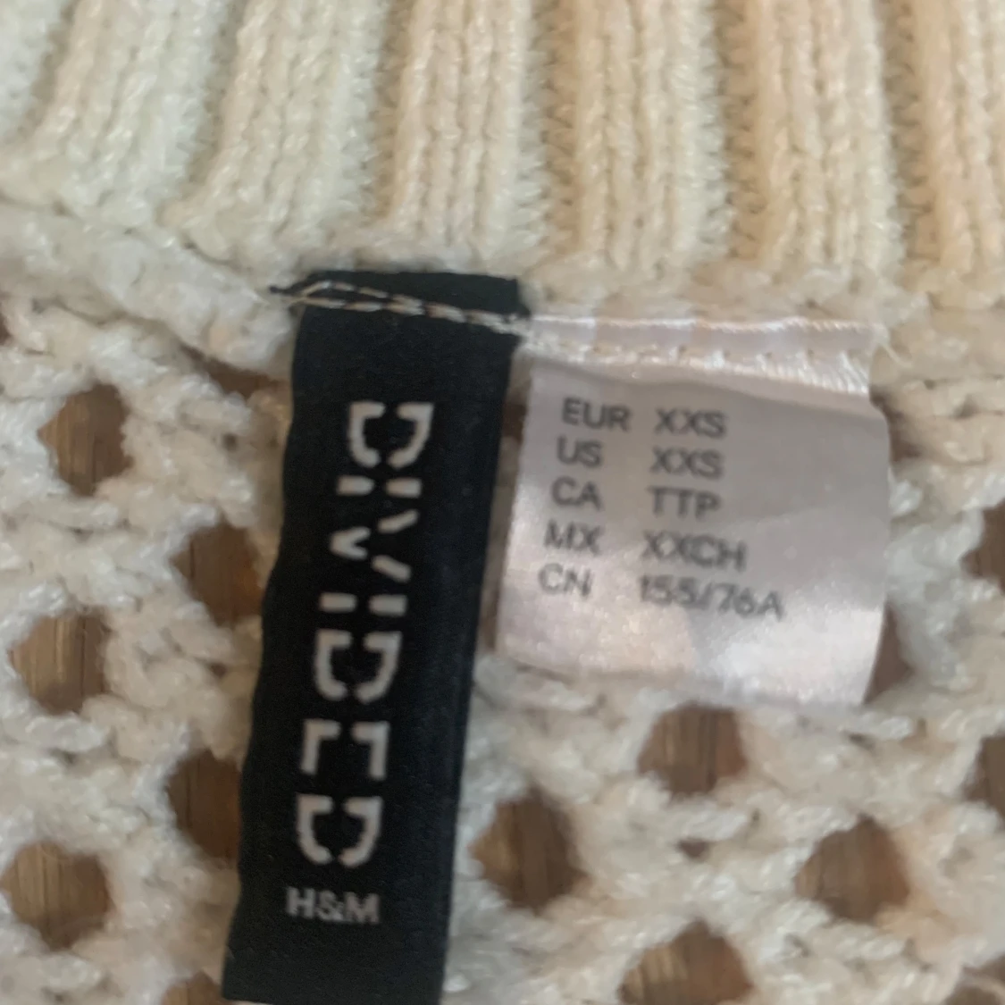 Vit kofta från hm devided - 3