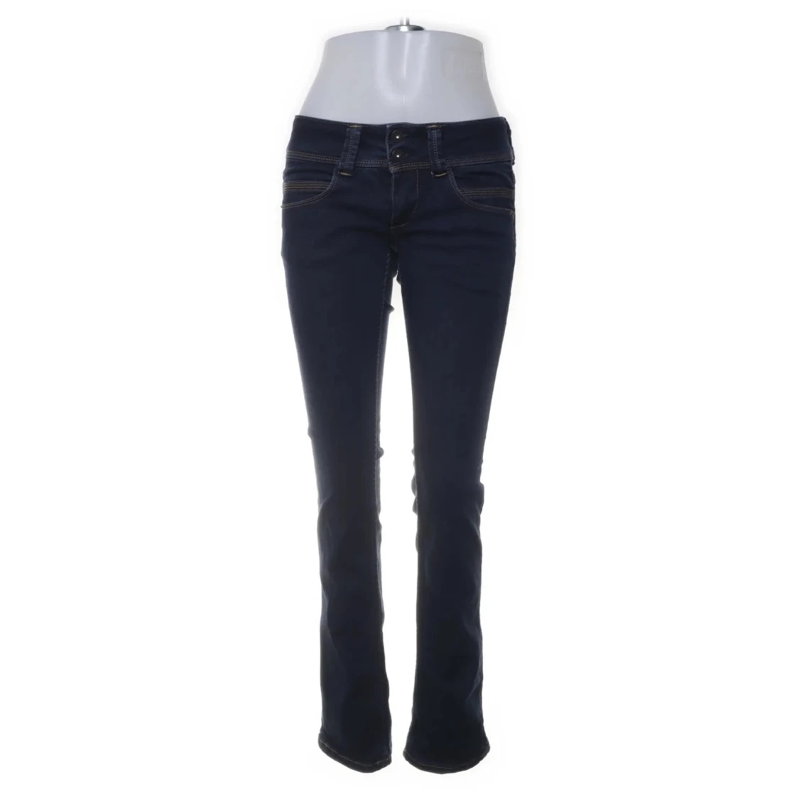 Mörkblå bootcut jeans från Pepe - 1