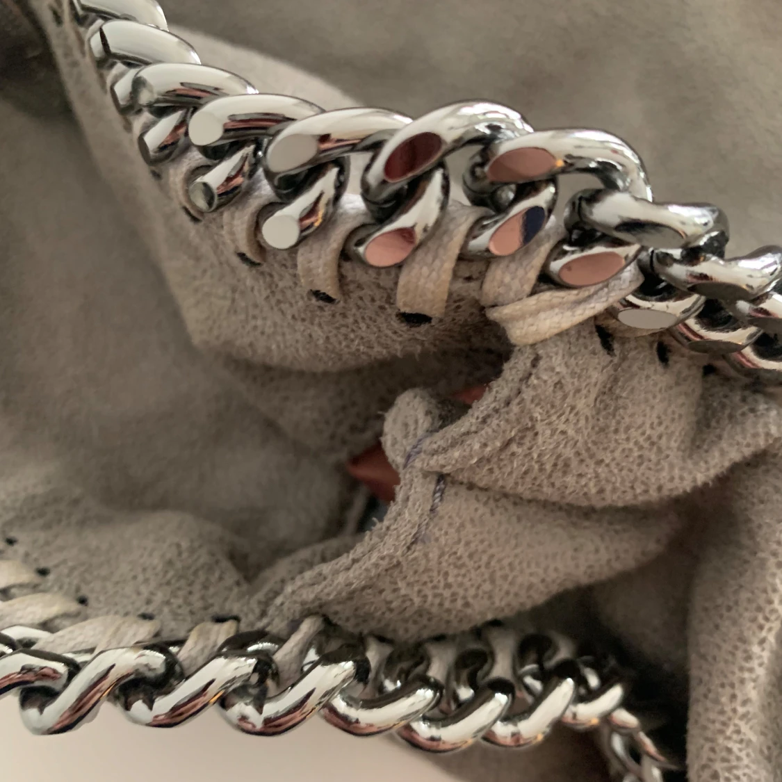 Grå axelväska Stella McCartney-Fallabella - 4