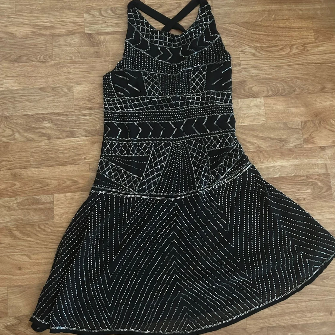 Svart kortklänning Glamorous S