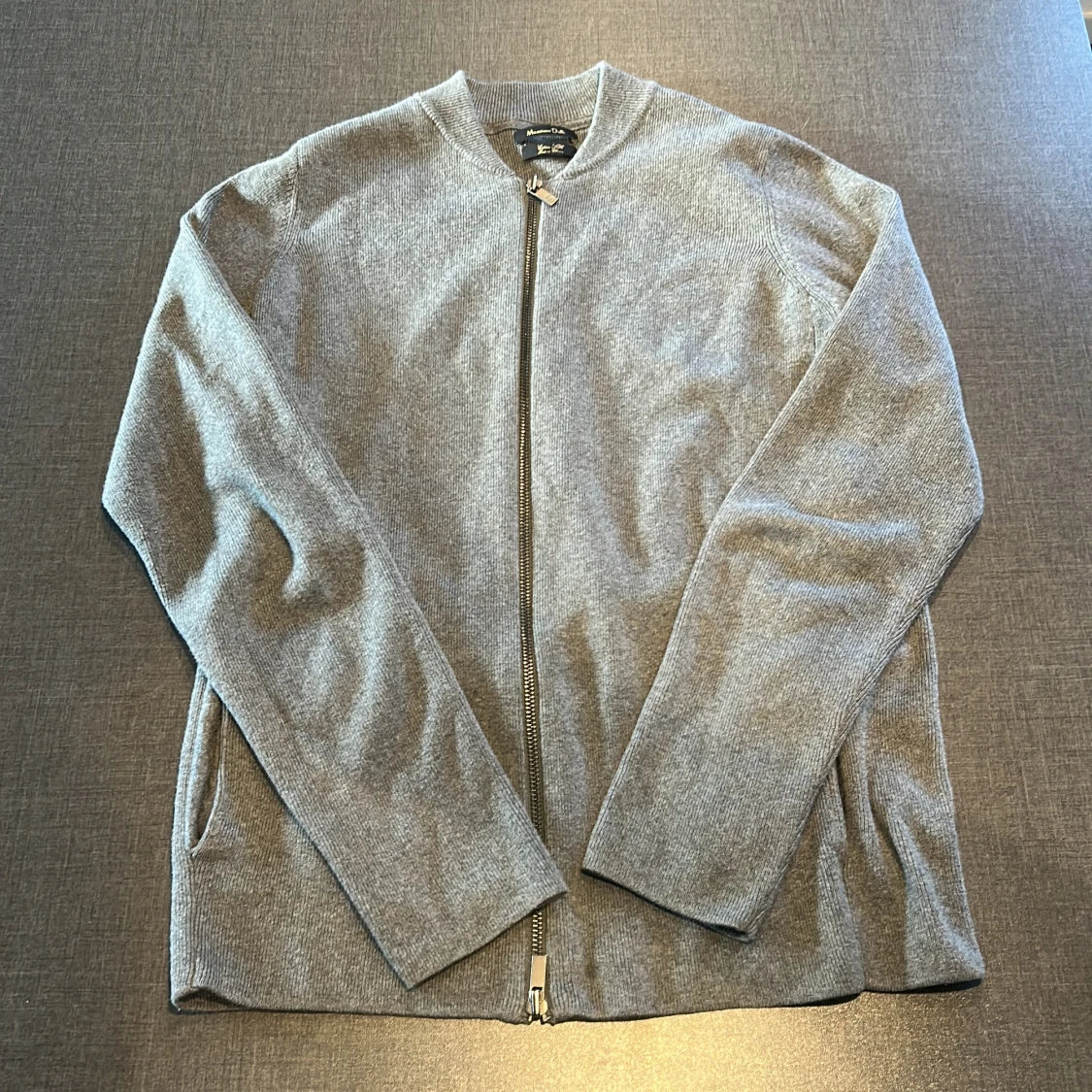 Grå kofta från Massimo Dutti - 1