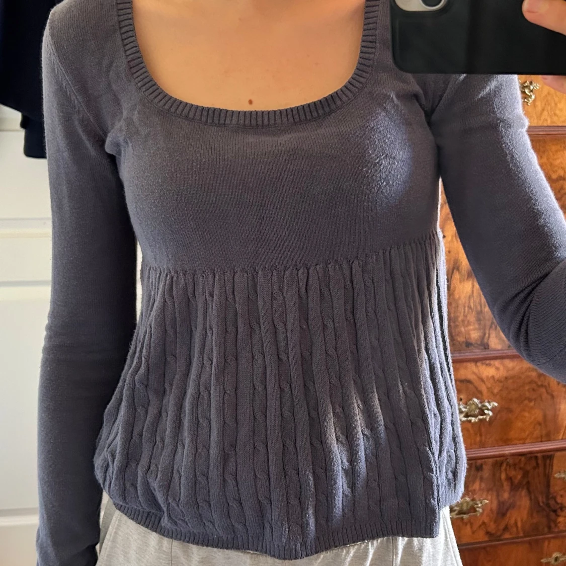 Stickad tröja hollister - 3