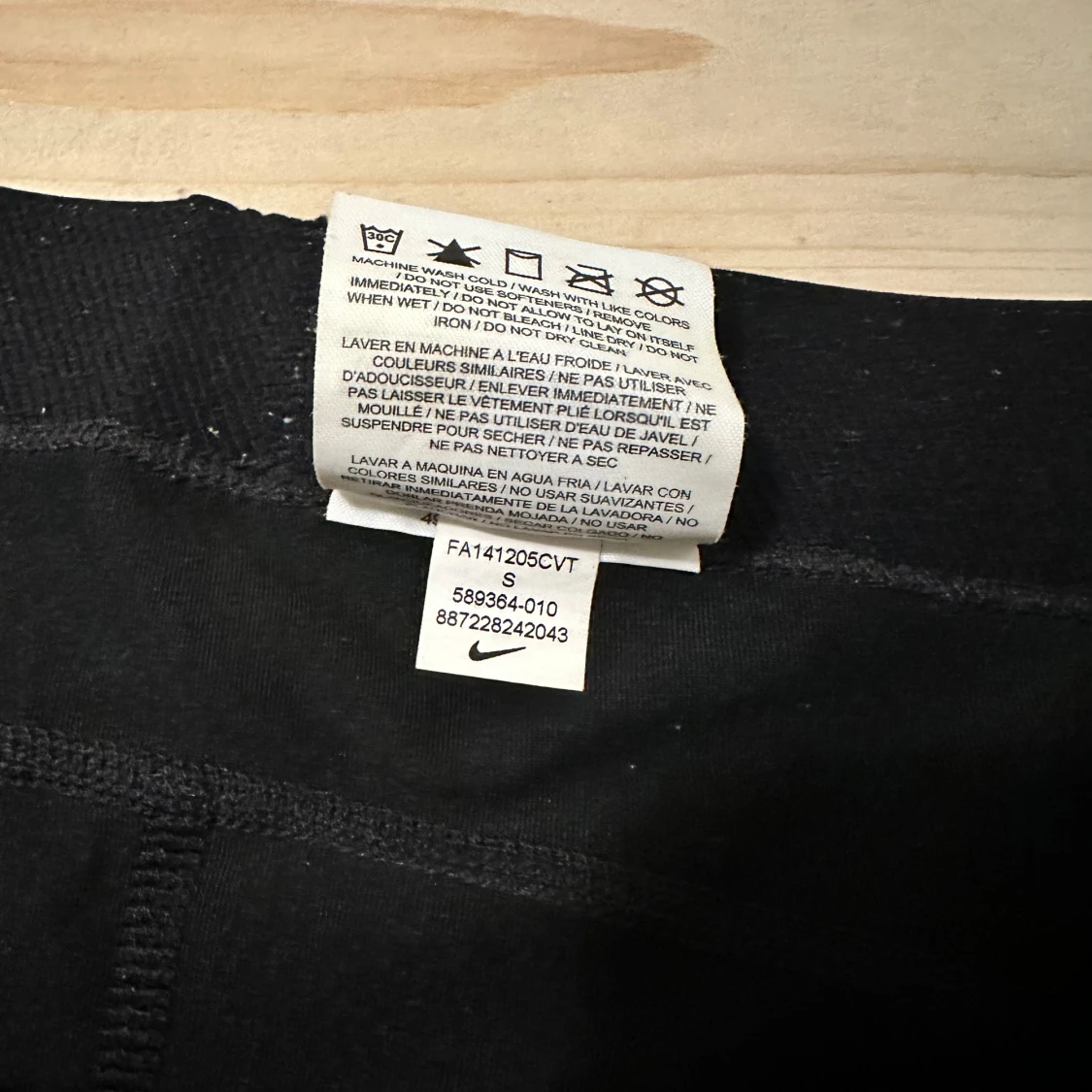 Svarta träningsshorts/hot pants från Nike - 2