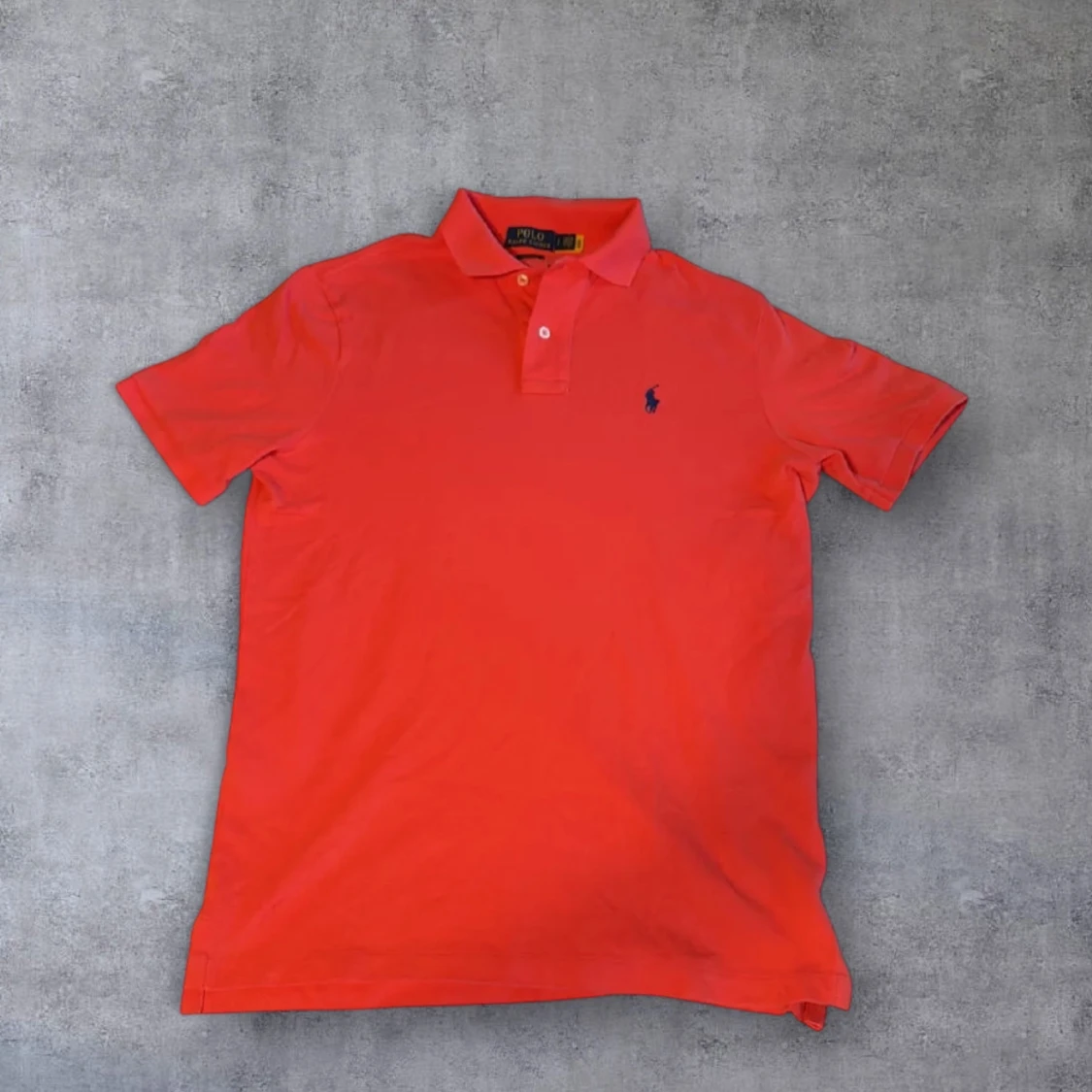 Röd pikétröja från Ralph Lauren - 1